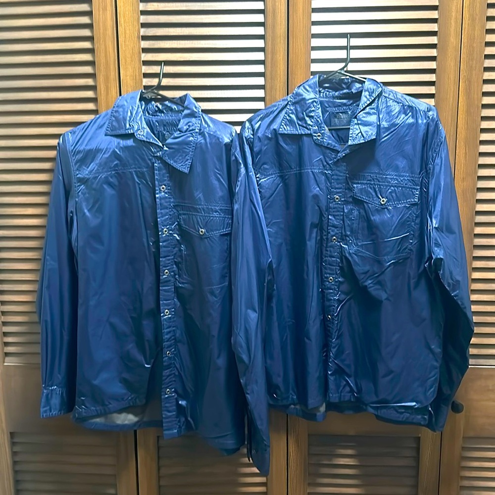 Mountain khaki wind shirts Size Large